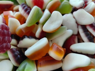 colroful candys