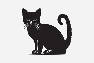 A Cat Vector Illustrator.