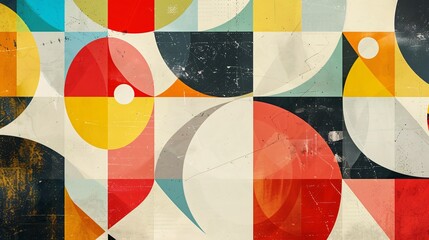 Objective Design an abstract background using a variety of shape