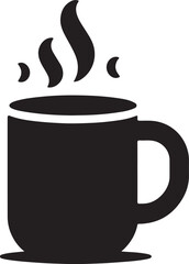 Mug vector style illustration with white background