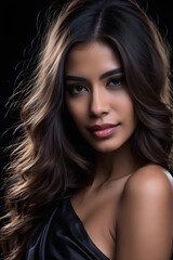 Fototapeta premium Portrait of an attractive fashionable woman