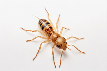 Termite, isolated on white, top view