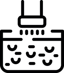 Hydroponic system growing plants without soil in water with mineral nutrient solutions