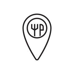 Restaurant Location Icon