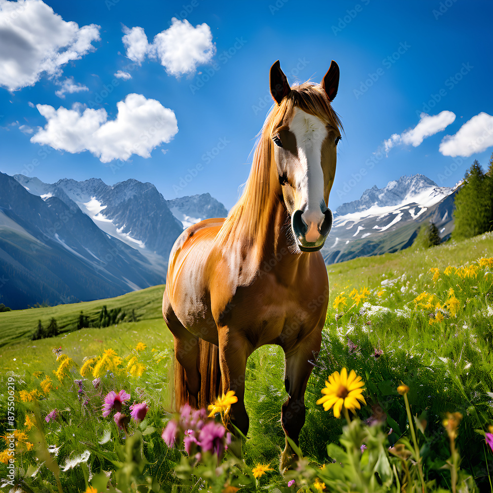 Canvas Prints horse