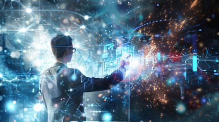 Fototapeta premium Innovative Technologies Transforming Business Practices