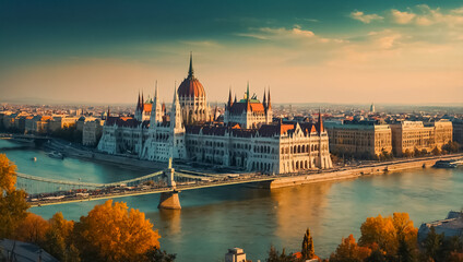 Obraz premium Stunning Budapest Hungary