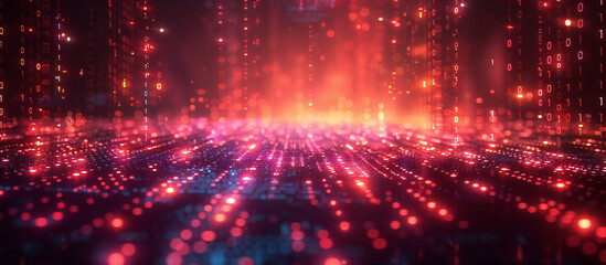abstract lights background loop