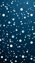 Obraz premium White Circles Dots on Blue Background, Abstract Image, Texture, Pattern Background, Wallpaper, Background, Cell Phone Cover and Screen, Smartphone, Computer, Laptop, 9:16 and 16:9 Format - PNG