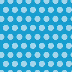 Blue Dots in Rows on a Blue Background seamless pattern print background