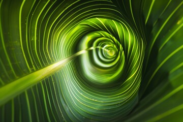 abstract green natural plant leaf background that is environmentally friendly.