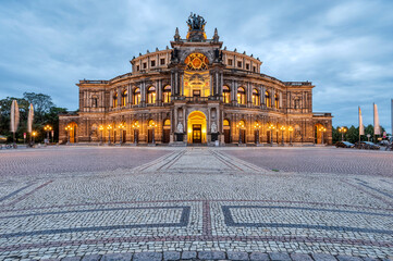 Semperoper Dresden, Drezno, Niemcy