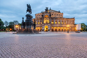 Semperoper Dresden, Drezno, Niemcy