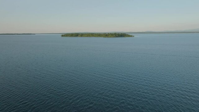 Island in Lake