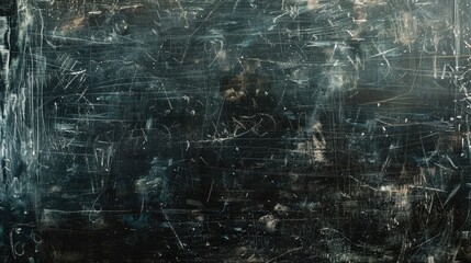 Fototapeta premium Extreme close up of a grimy chalkboard background