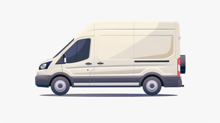 Editable delivery van icon. Vehicles, transportation, travel. Part of a large icon set family. Ideal for web and app interfaces, presentations, infographics, etc.