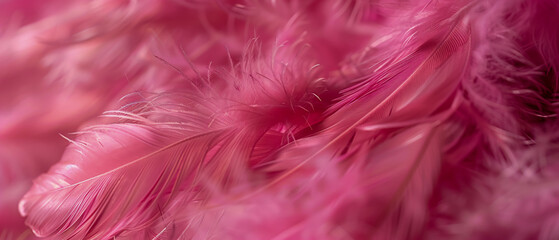 Soft pastel feathers with abstract patterns and light texture in a luxury design