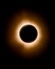 Dark Halo: The 2024 Solar Eclipse at Geneva-on-the-Lake, OH