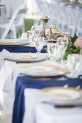 Tea time and a reception