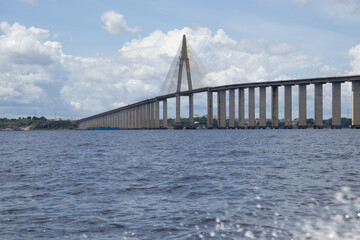 Journalist Phelippe Daou Bridge over the Rio Negro, Manaus, Brazil