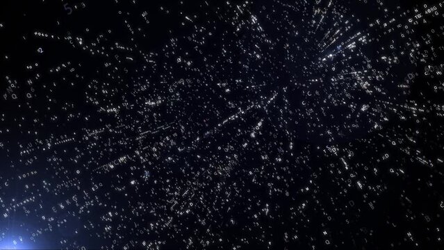 Female Robotic digital tech glitch background - Powered by Adobe