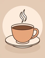 Fototapeta premium Coffee Cup