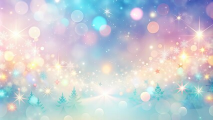 Obraz premium Dreamy abstract holiday background with pastel colors and soft gradients , dreamy, abstract, holiday, background, pastel