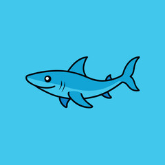 Crocodile Shark Vector Icon - Unique and Stylish Graphics