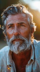 Middle-aged Australian man with a sun-kissed complexion