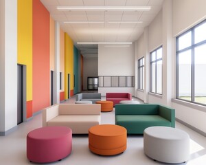 Conceptual designs for adaptive and flexible educational spaces, Originality  Tomorrow  Adaptation, Learning environments