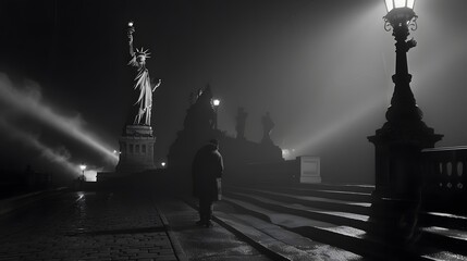 Obraz premium liberty statue