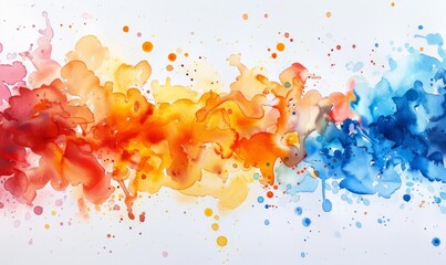 Abstract watercolor splash background