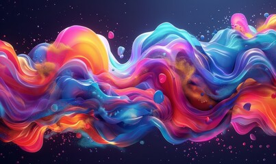Colorful digital forms