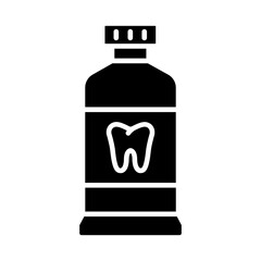 Obraz premium Mouthwash Icon