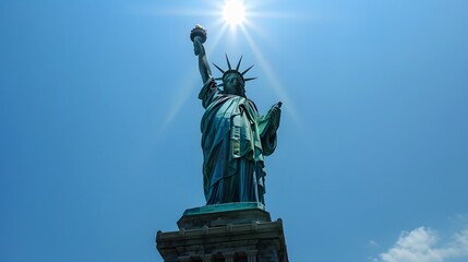 Fototapeta premium liberty statue