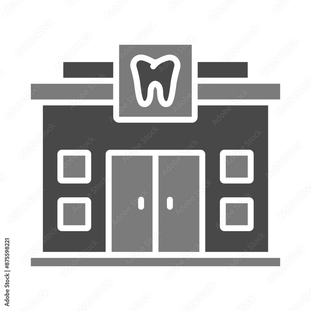 Wall mural Dental Clinic Icon