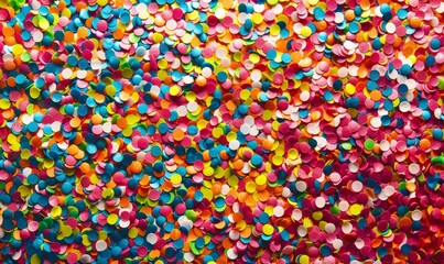 Bright confetti sprinkle background