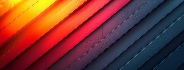 Obraz premium Modern Minimalist Abstract Gradient Background with Diagonal Colors and Geometric Shapes