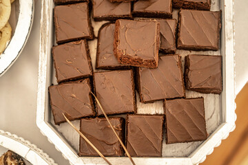 Chocolate Frosted Brownie Ready to Eat