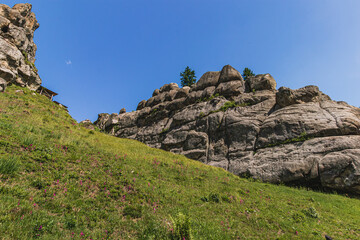 Tustan archeological, natural monument of national significance in Urych Ukraine