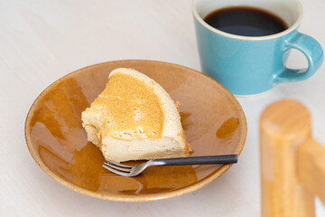 ケーキとコーヒー