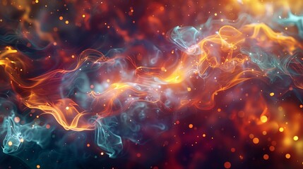 Fototapeta premium Abstract black hole and space doors dynamic abstract