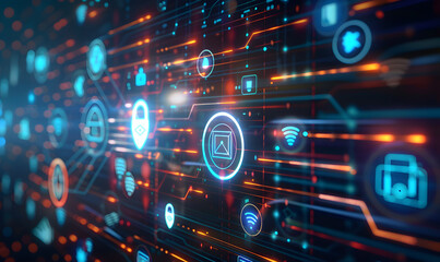 graphic backgrounds related to technology, communication, and the internet