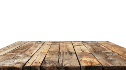 Rustic Wooden Tabletop Background for Product Display or Design