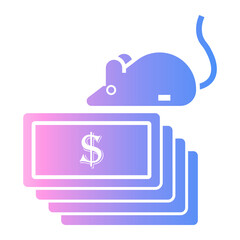 money Gradient icon