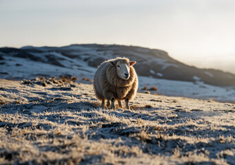 Sheep resting under a shady tree.