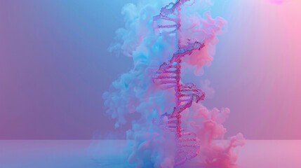 A DNA nanocomputer, processing information with remarkable speed and efficiency,
