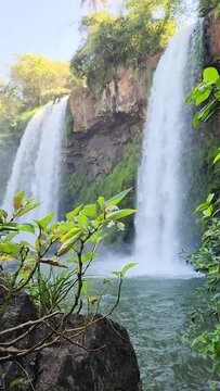 Waterfalls Cataratas Foz de Iguazu, Argentina