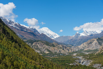 Humde Airport is situated in the Manang world-famous Annapurna circuit trek route Nepal.