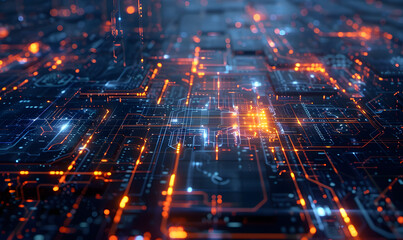 Obraz premium graphic backgrounds related to technology, communication, and the internet